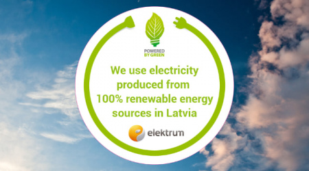 ULTRAPLAST EU RECEIVES POWERED BY GREEN CERTIFICATE FOR 100% RENEWABLE ELECTRICITY
